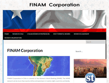 Tablet Screenshot of finam.cl